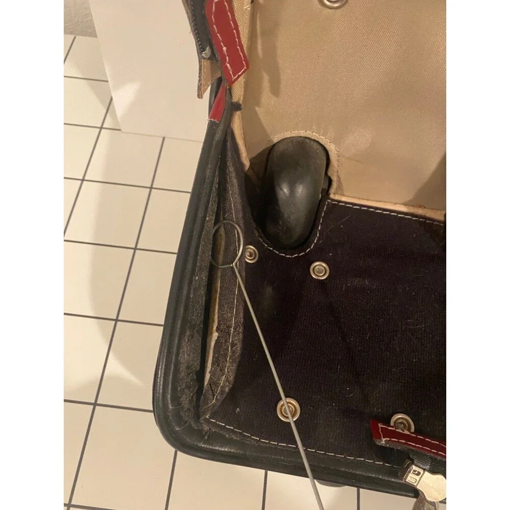 McKlein Glen Ellyn Red Leather 15